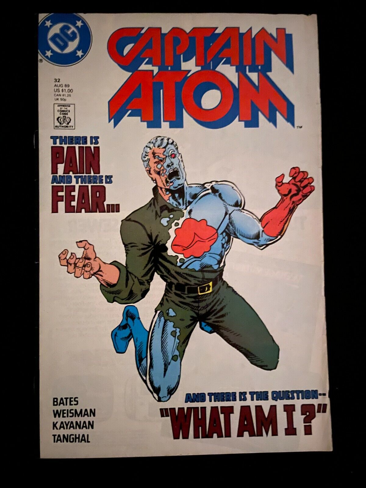 Captain Atom #32 Aug 1989