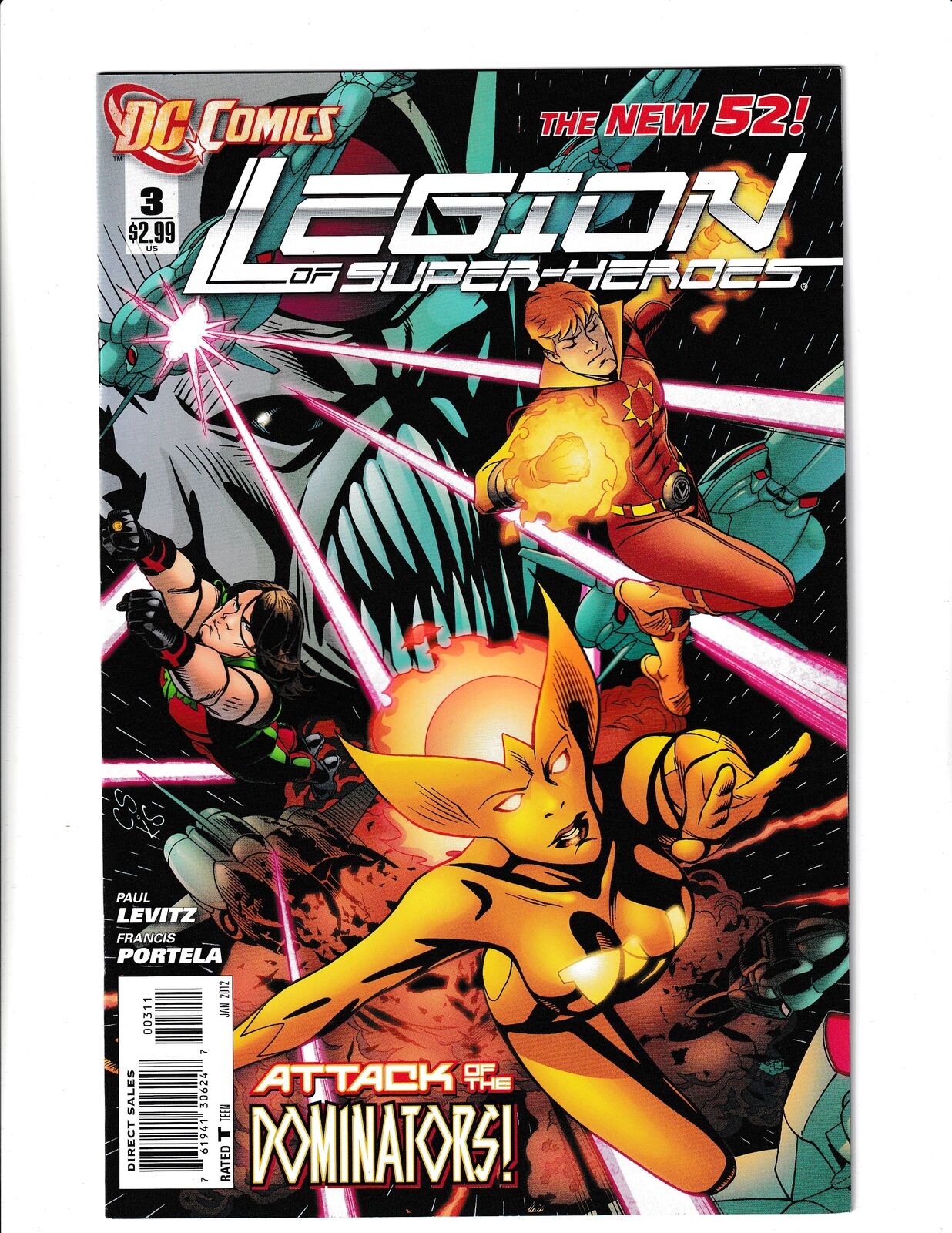 Legion of Super-Heroes #3 (2011) DC Comics