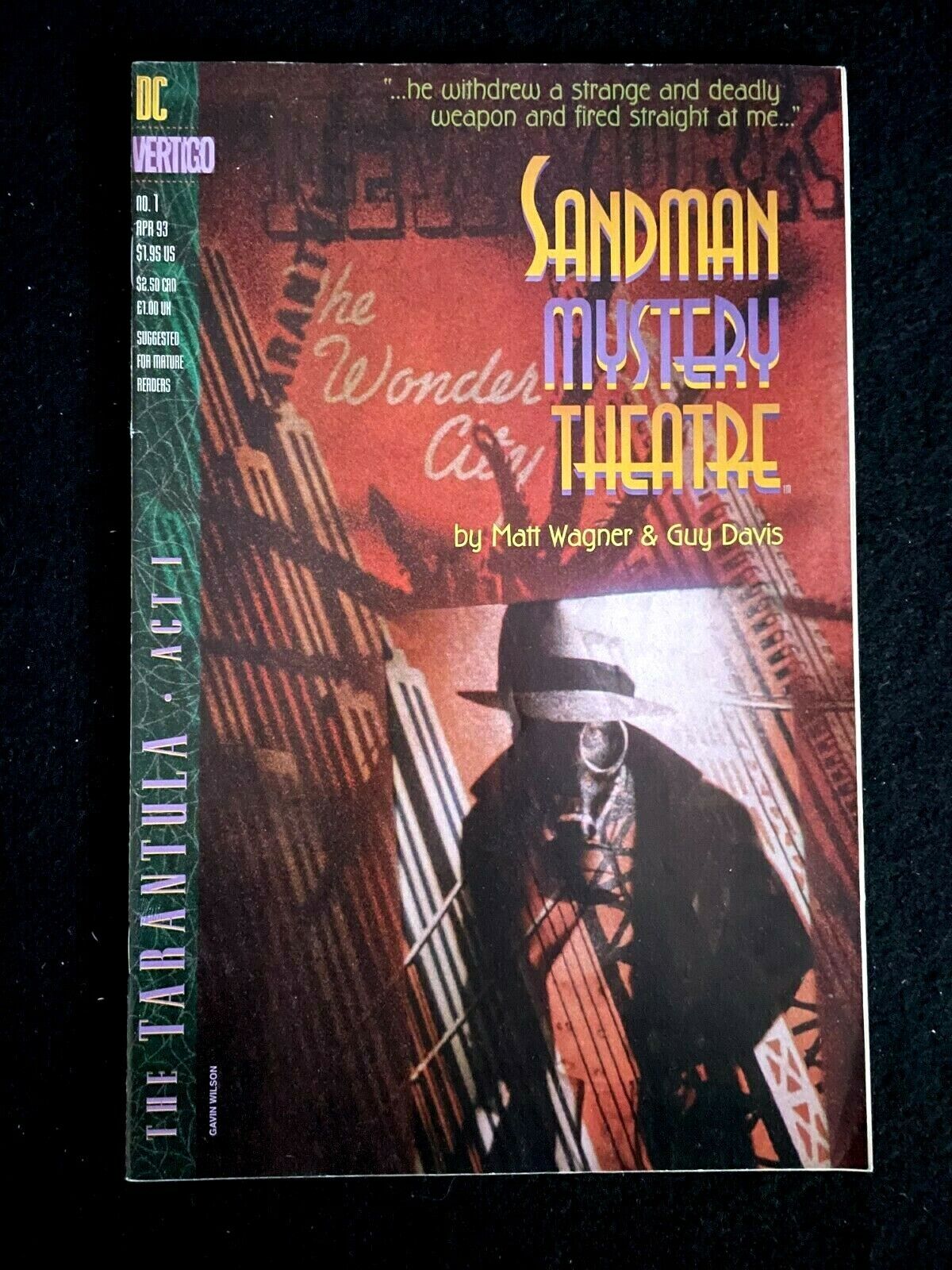 Sandman Mystery Theater #1 1993 - First Issue