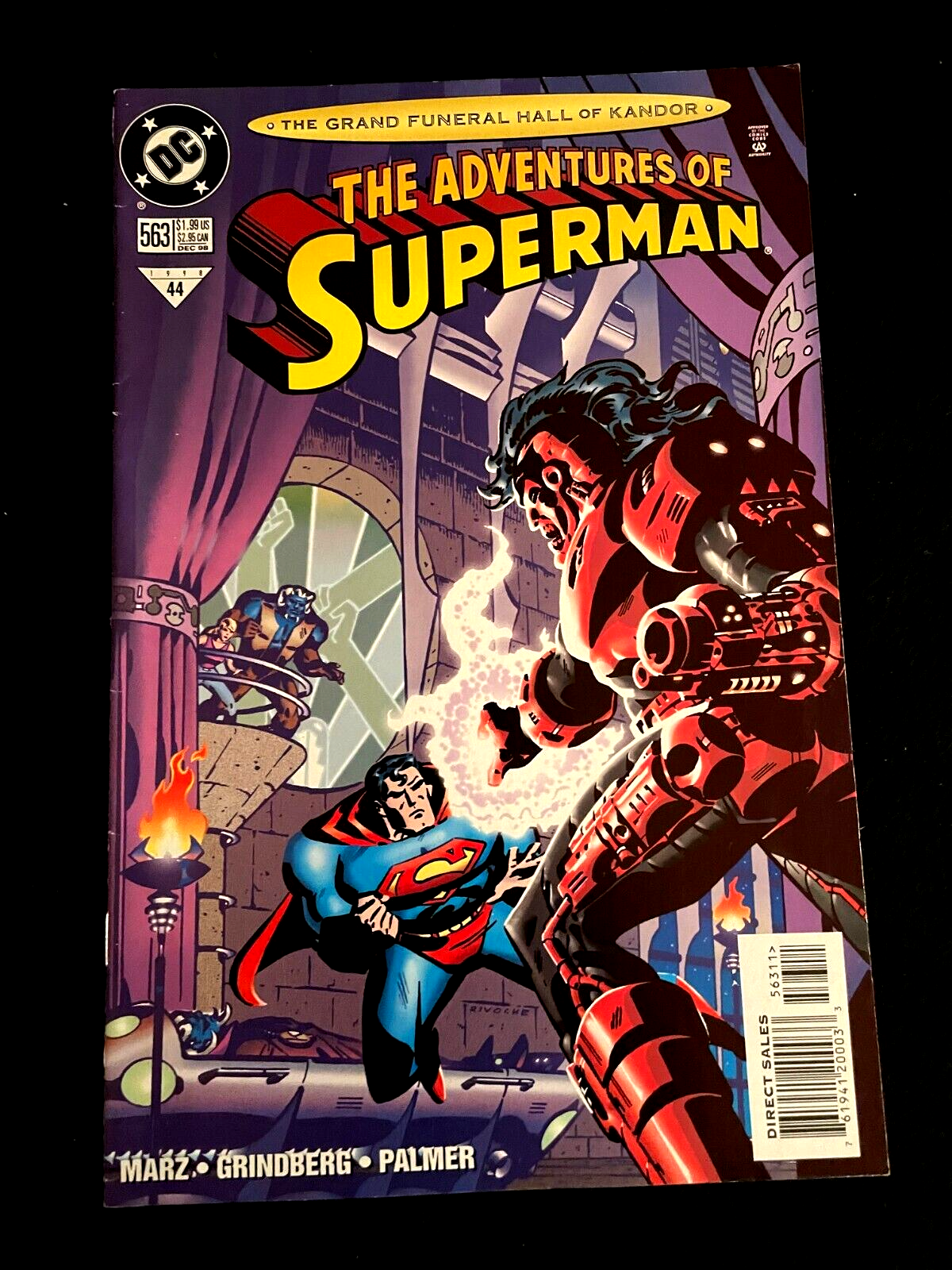 Adventures of Superman #563 1998 - HIGH GRADE