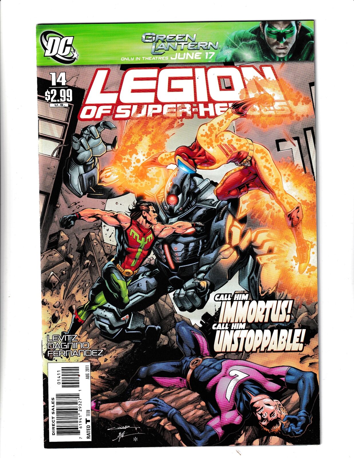 Legion of Super-Heroes #14 (2011) DC Comics