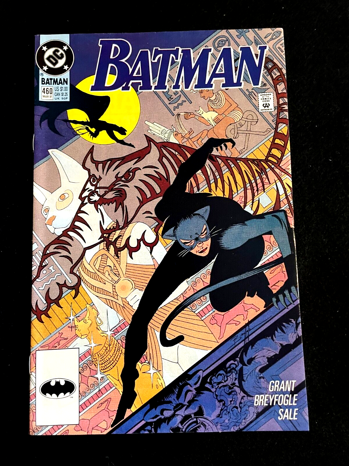 Batman #460 1991 - Sister in Arms Pt 1 - VERY HIGH GRADE