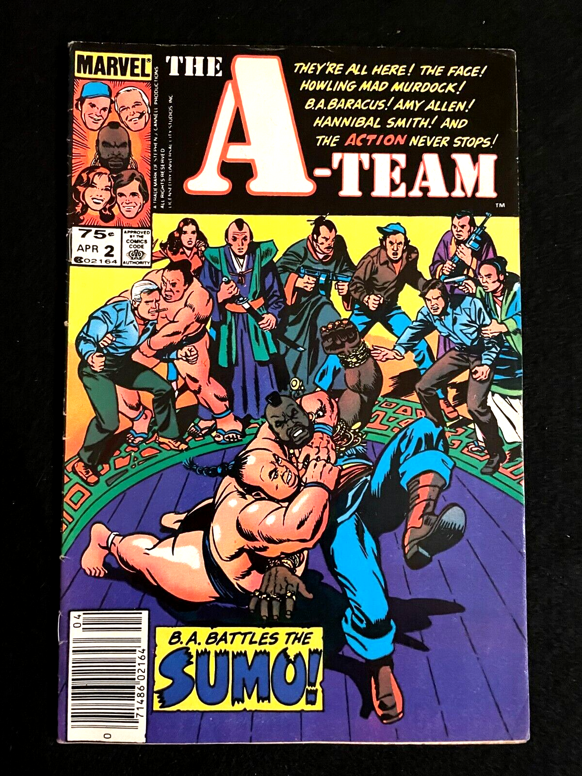 A-Team #2 1984 - Canadian Newsstand Variant