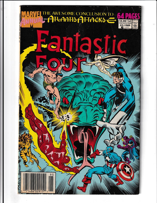 Fantastic Four Annual #22 (1989) Marvel Comics