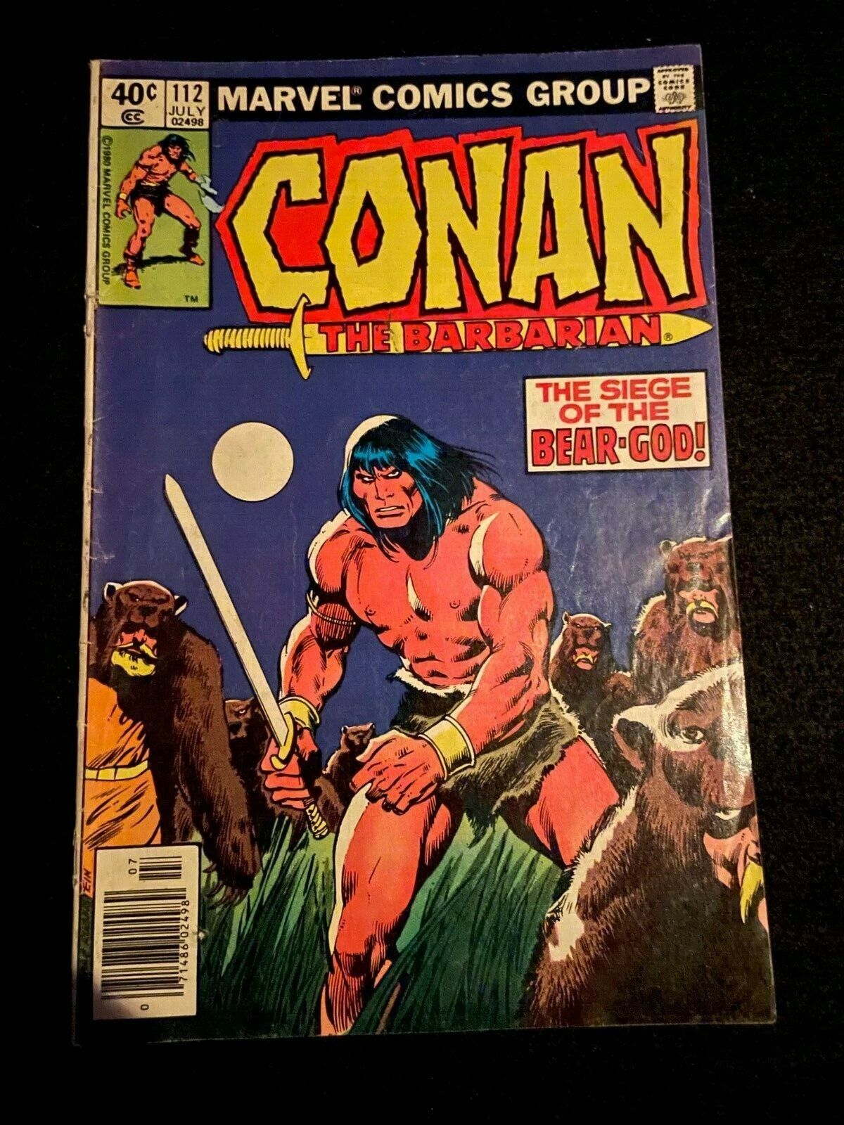 Conan the Barbarian #112 July 1980