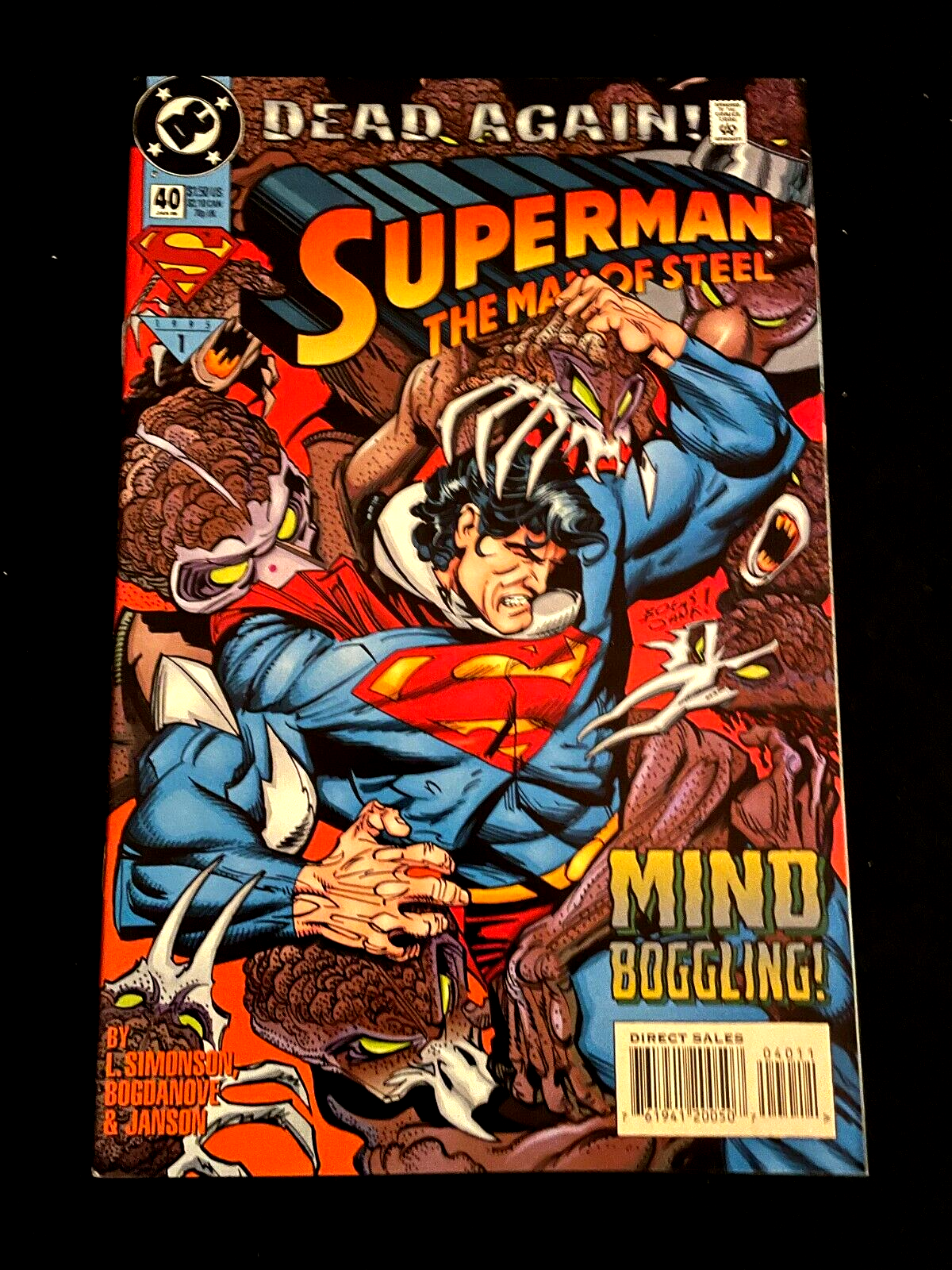 Superman: The Man of Steel #40  1995 - HIGH GRADE