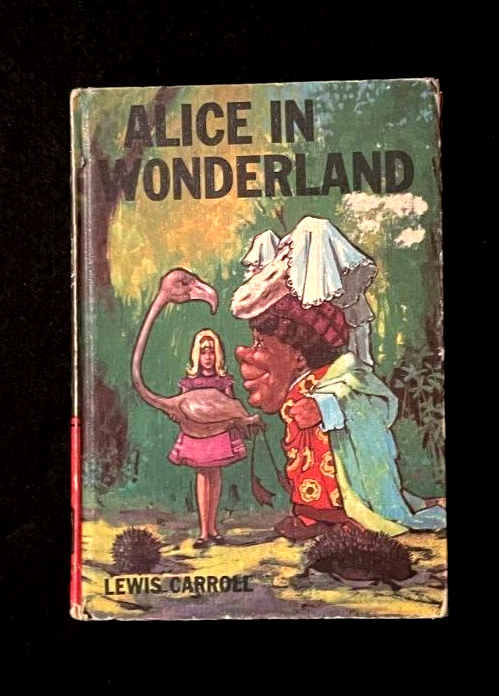 Alice in Wonderland - 1874 Hard Cover Book - Lewis Carroll