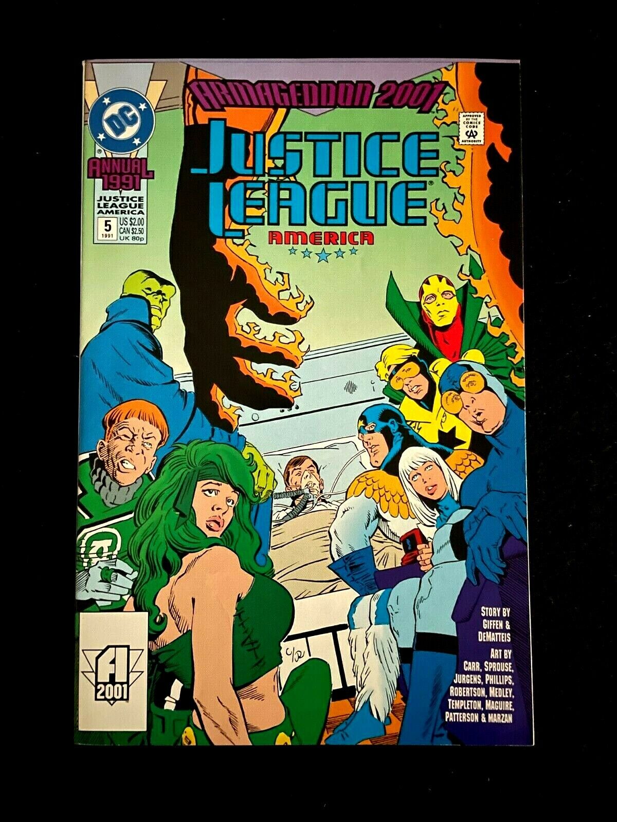 Justice League America Annual #5 1991 - Very High Grade