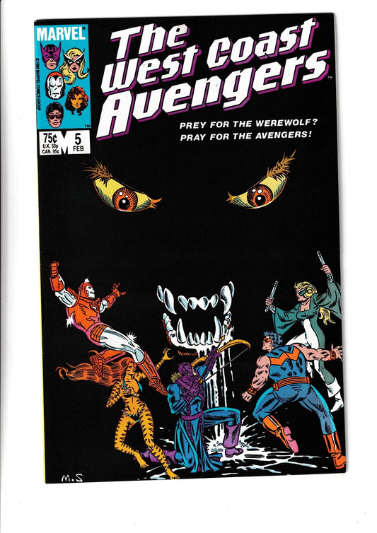 West Coast Avengers #5 (1986) Marvel Comics