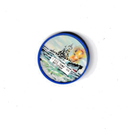 1960s KRUN-CHEE Potato Chips Warships Coins #7 USS Iowa