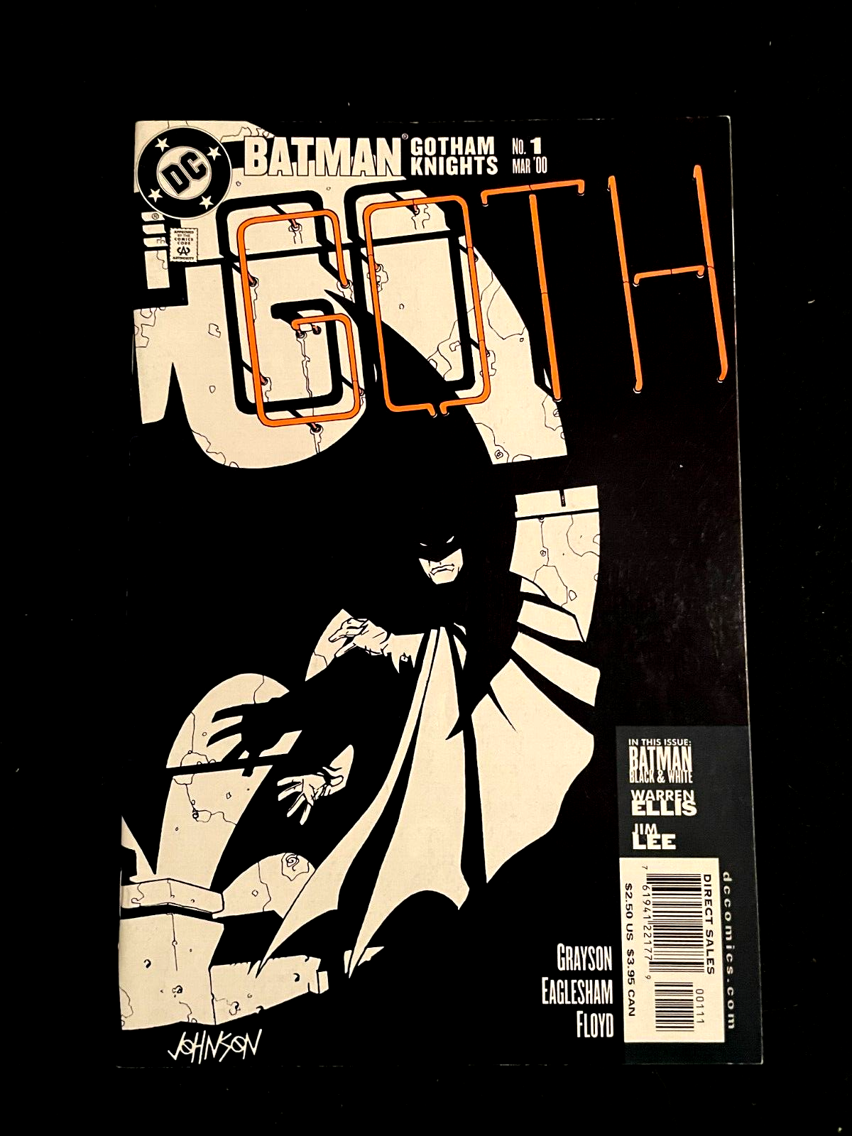 Batman: Gotham Knights #1 2000 - First Jim Lee Batman