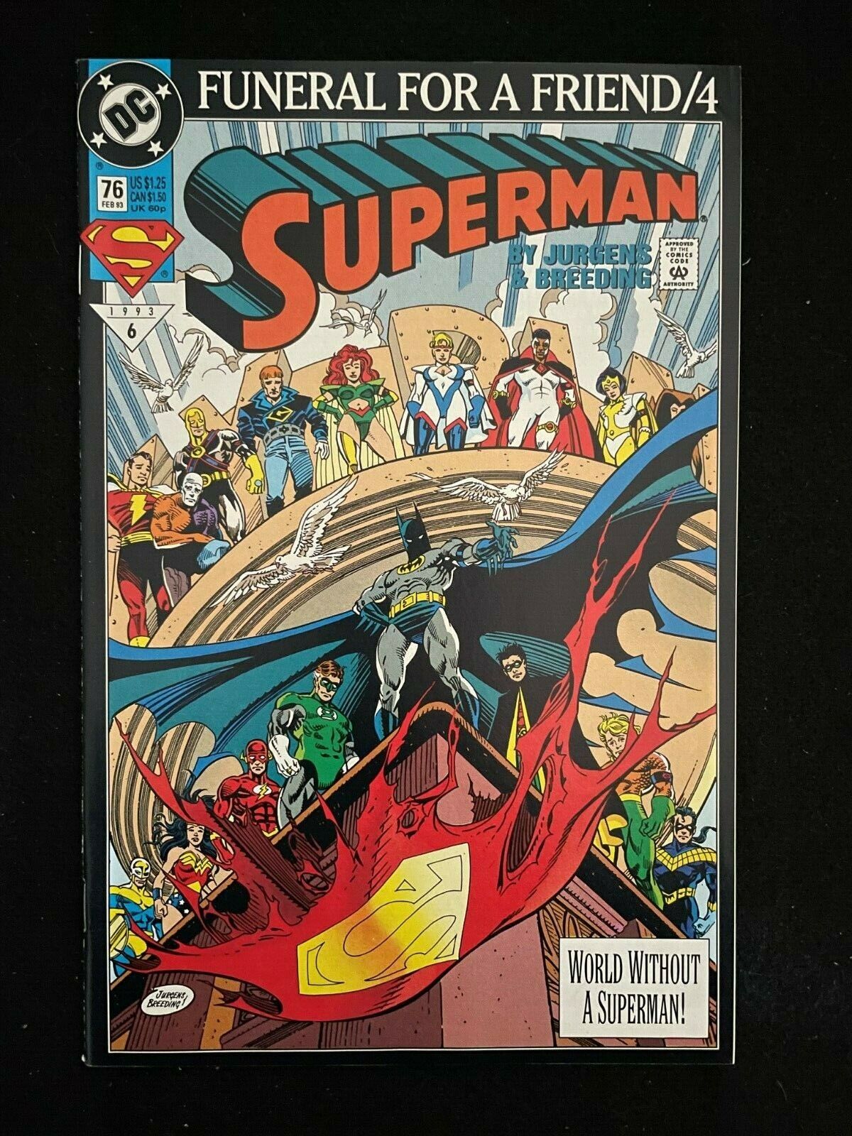 Superman #76 Feb 1993 DC Comics Vol. 2