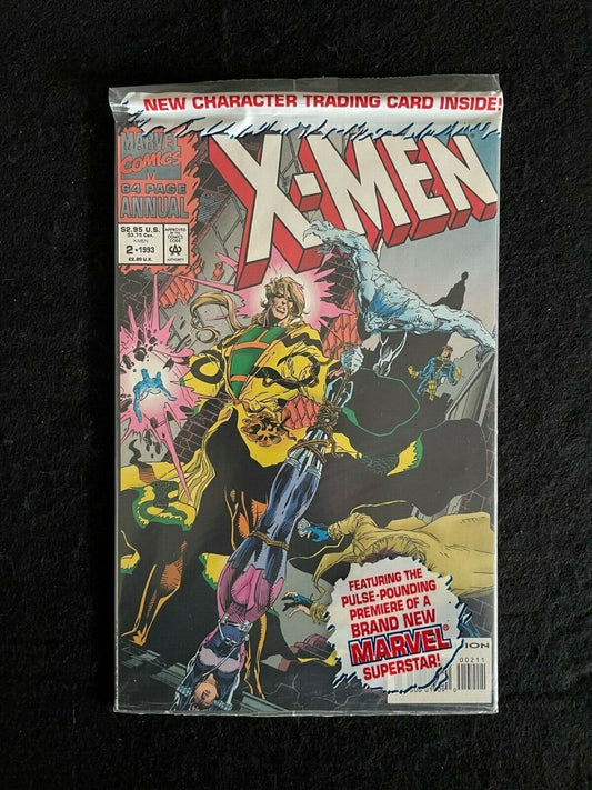 X-Men Annual #2 1993 Marvel Comics HIGHER GRADE Poly Bagged W/Trading Card