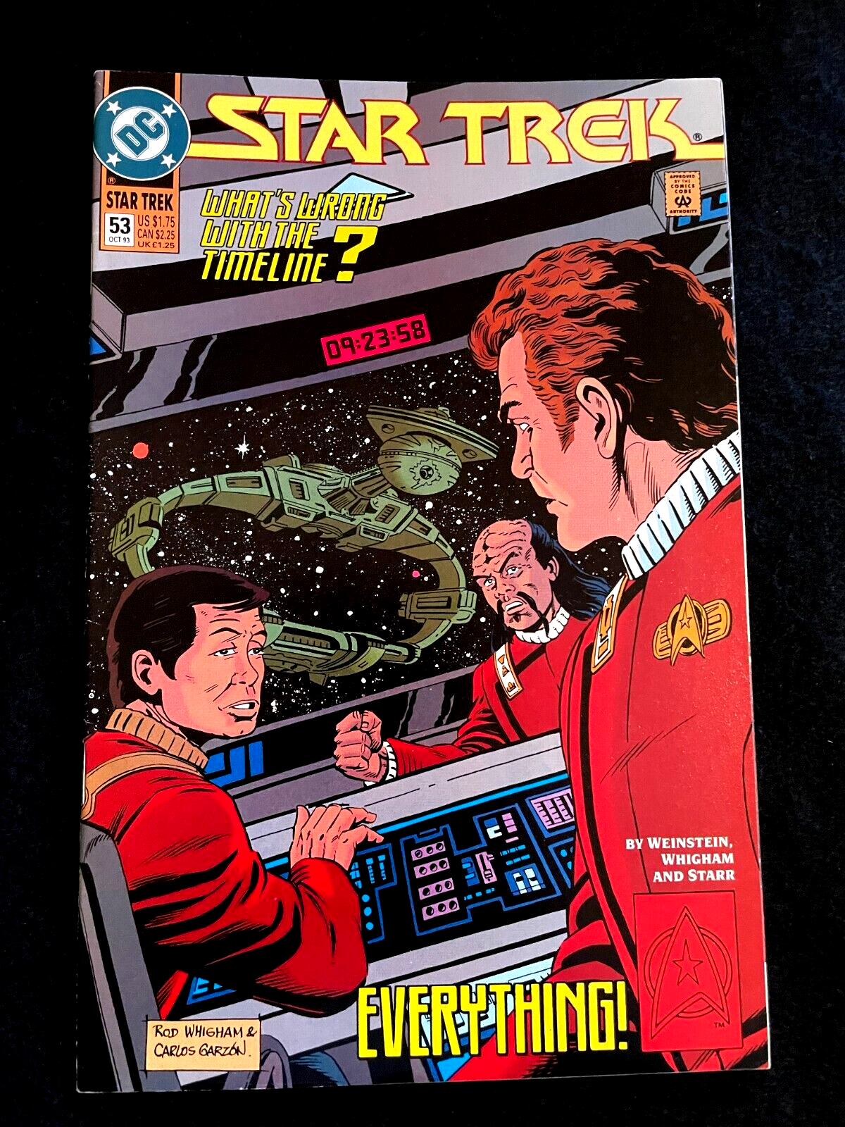 Star Trek #53 1993 - HIGH GRADE