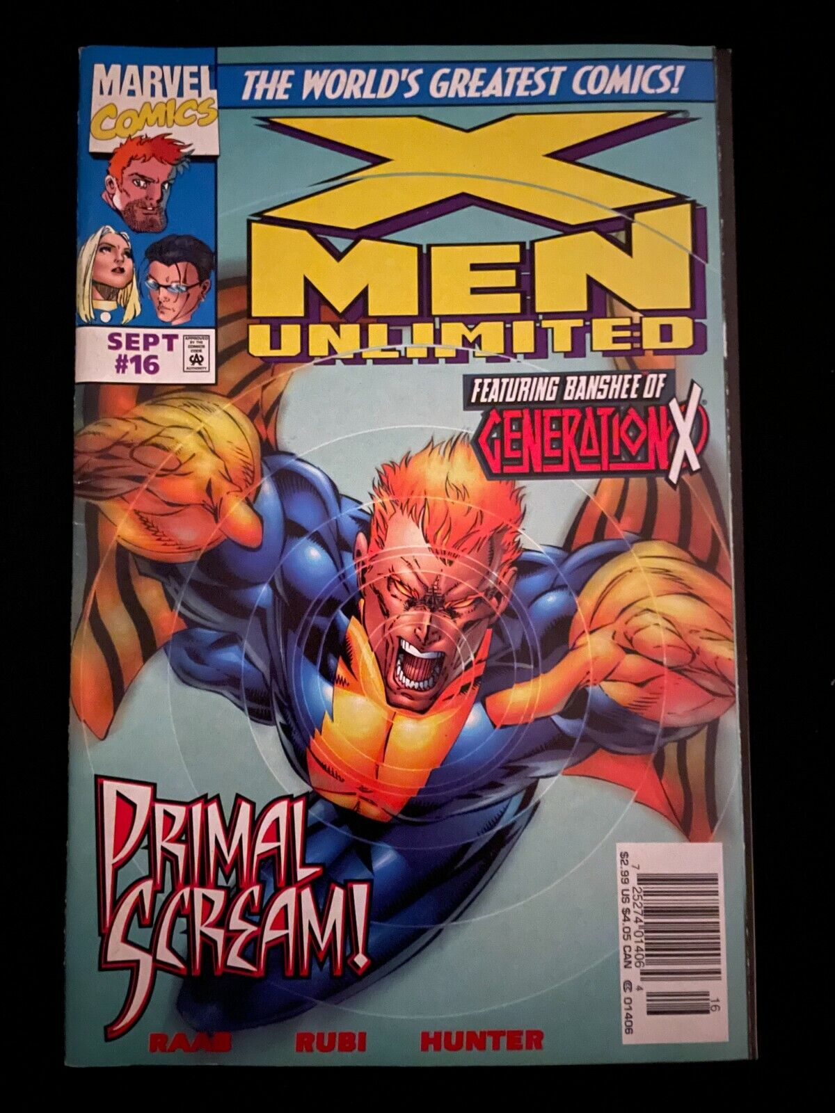 X-Men Unlimited #16 Sept 1997 Marvel Comics