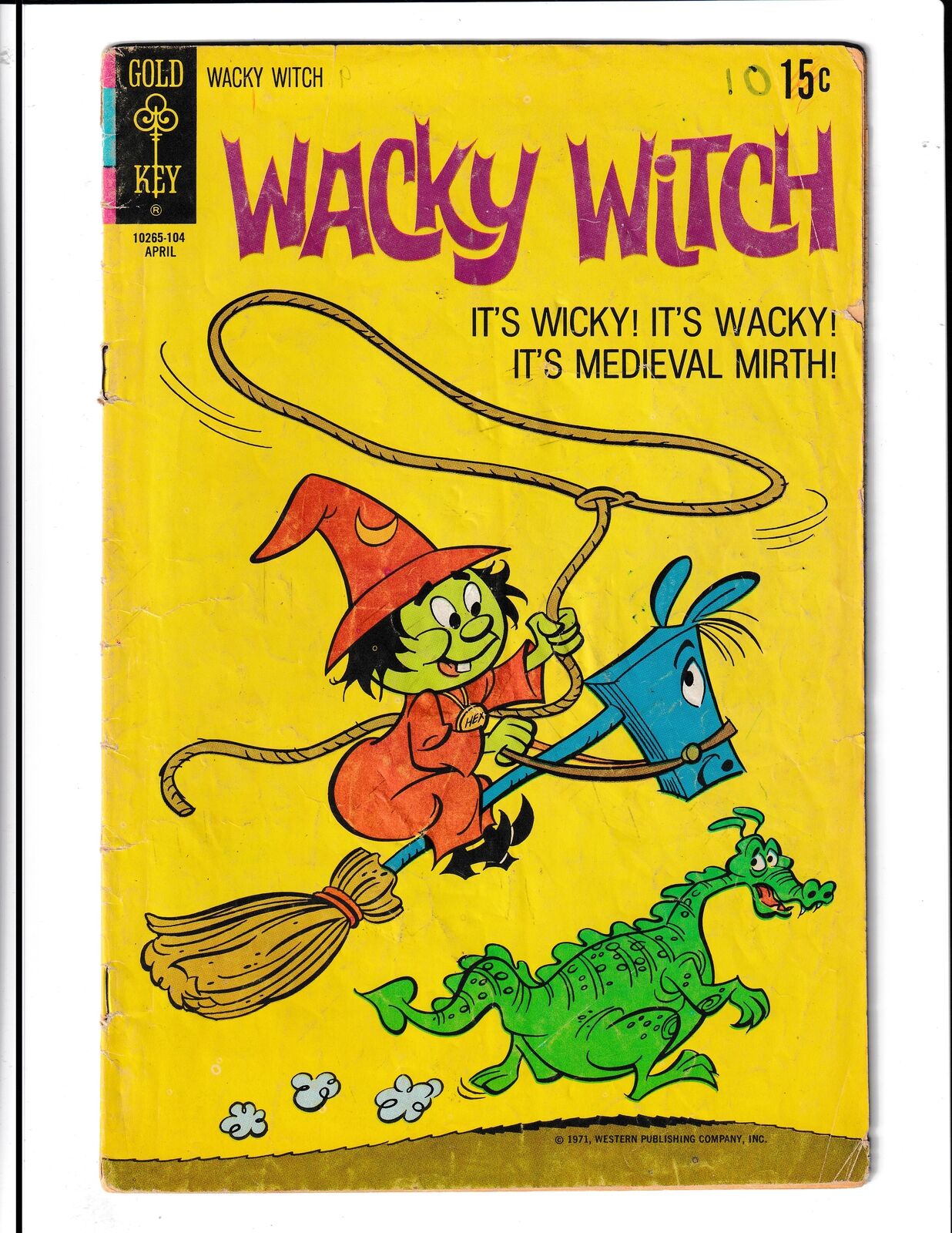 Wacky Witch #2 (1971) Gold Key Comics