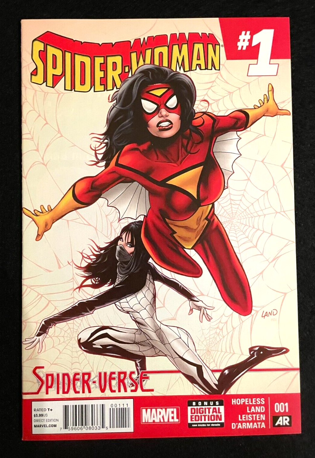 Spider-Woman #1 - 2015 - Spider-Verse Tie in -  HIGH GRADE