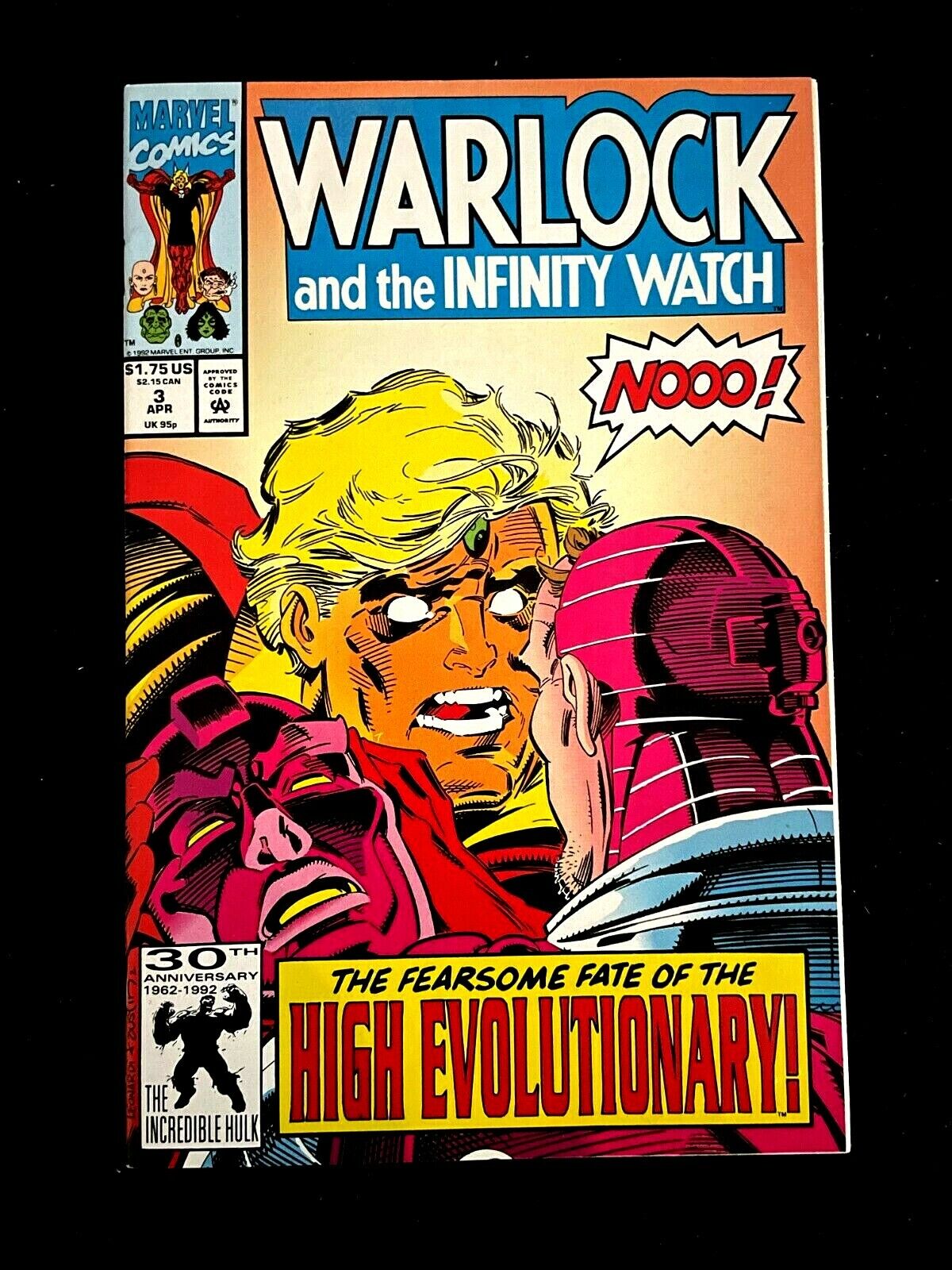 Warlock and the Infinity Watch #3 1992 - High Grade