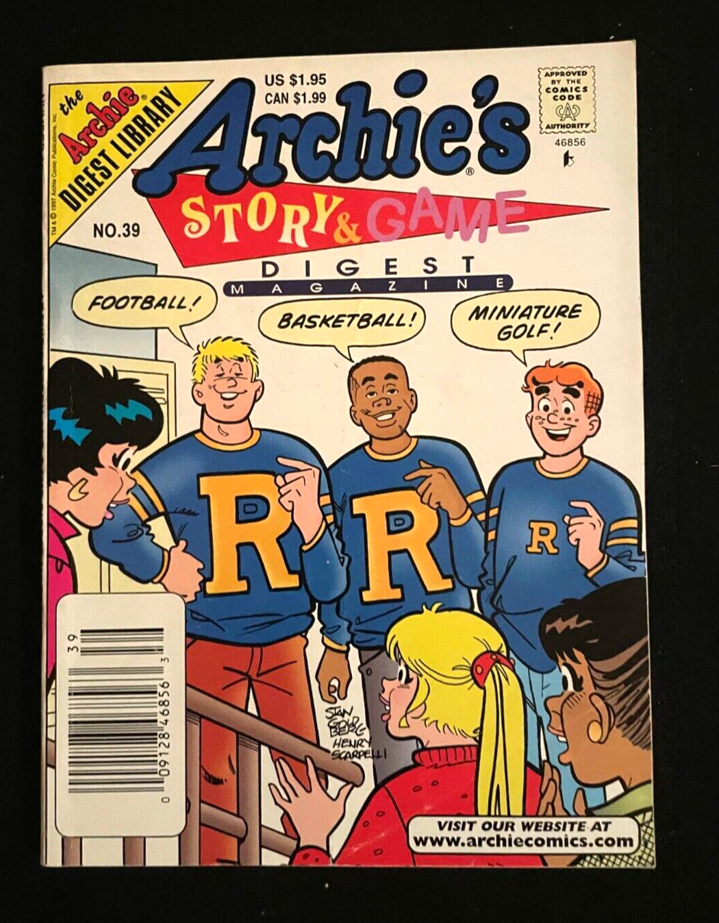 Archie's Story & Game Digest #9 1997 - Combined Shipping