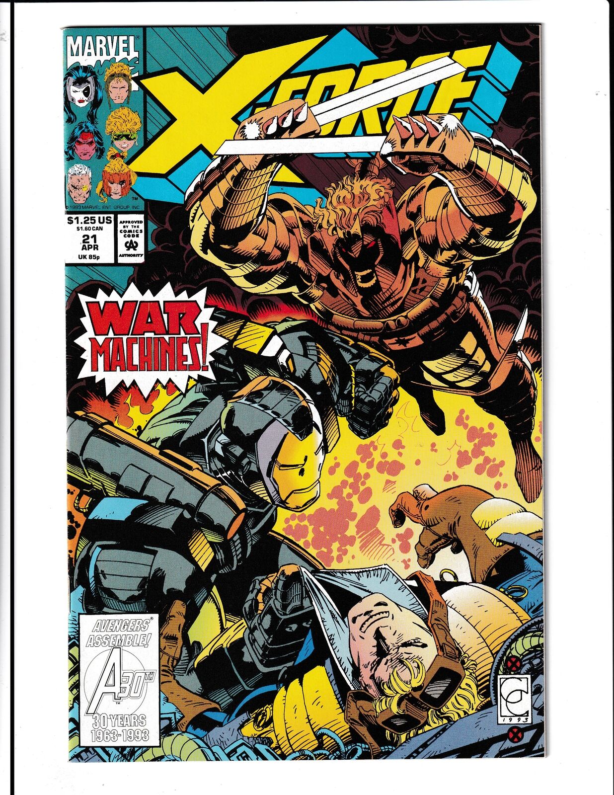 X-Force #21 (1992) Marvel Comics