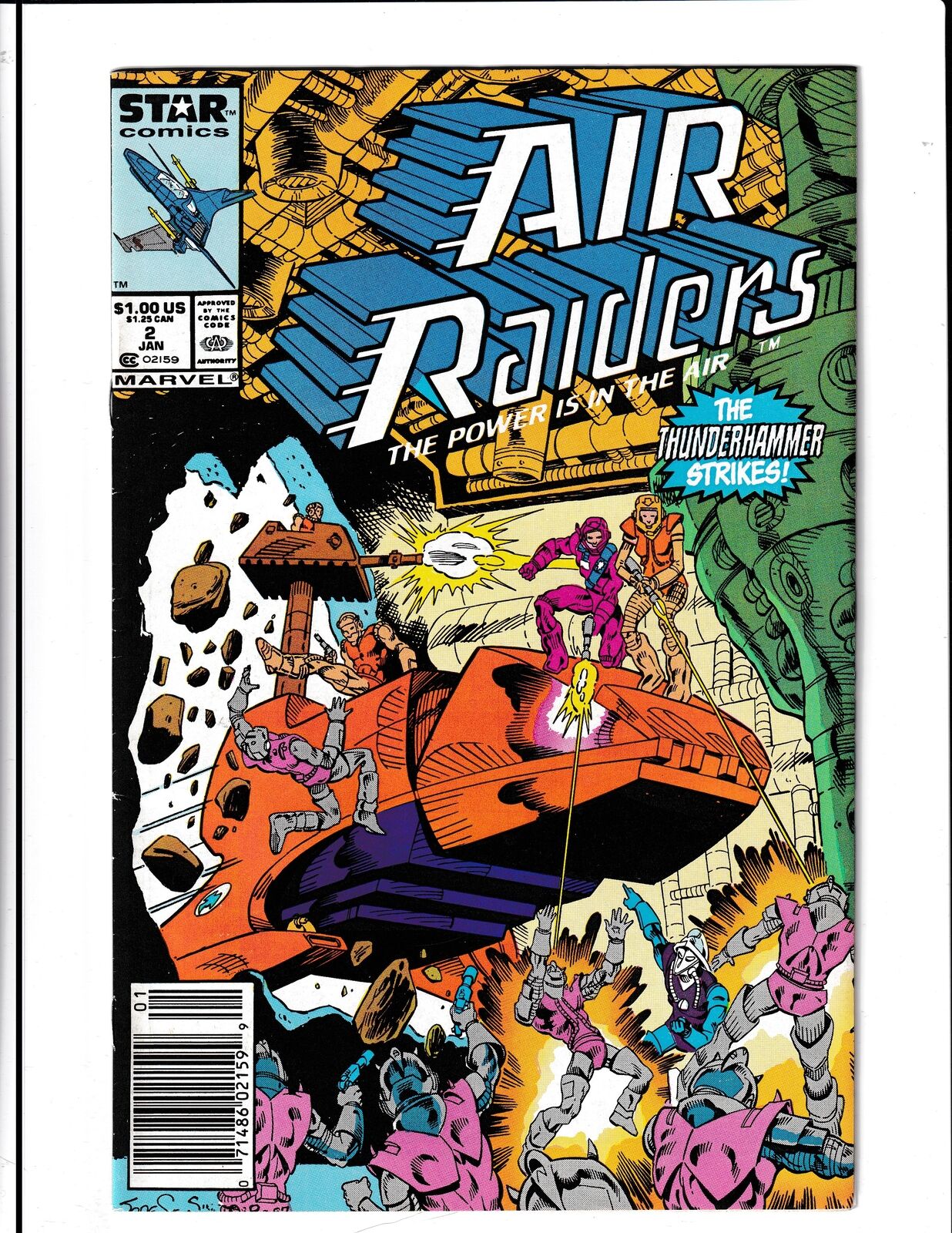 Air Raiders #2 (1988) Star Comics