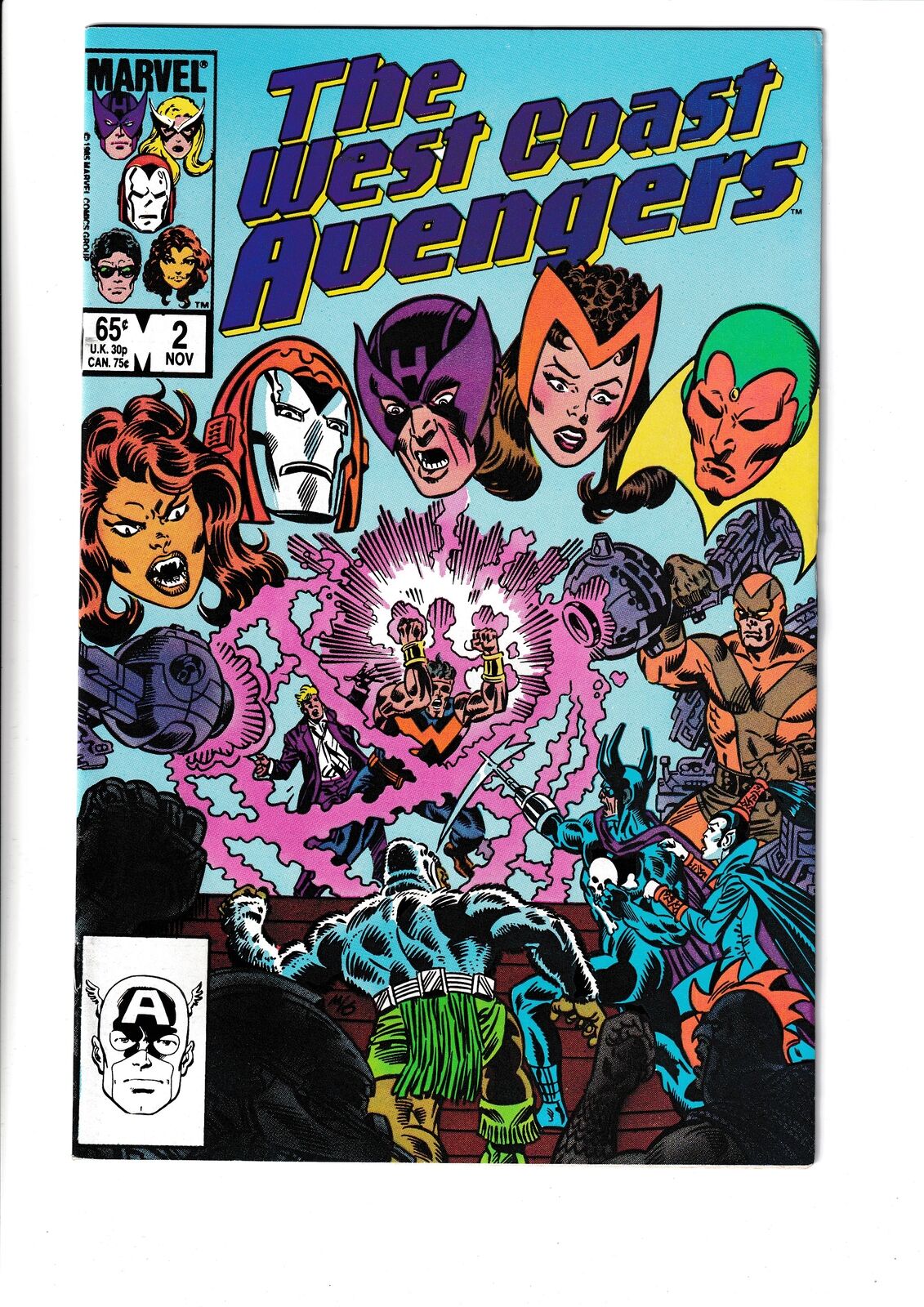 West Coast Avengers #2 (1985) Marvel Comics