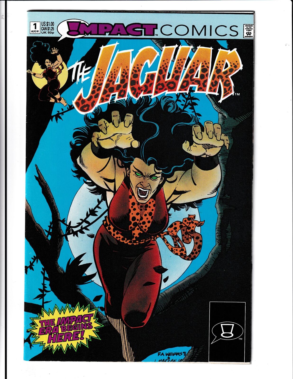 Jaguar #1 (1991) Impact Comics