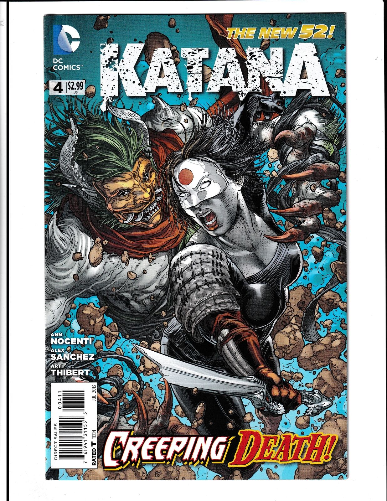 Katana #4 (2013) DC Comics