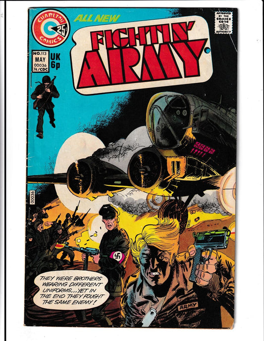 Fightin' Army #113 (1974) Charlton Comics