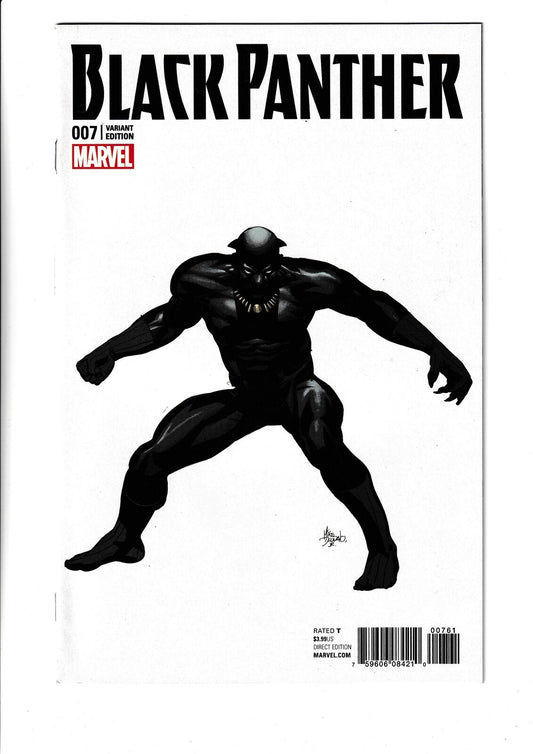 Black Panther #7f (2016) Incentive Mike Deodato Jr Variant Marvel Comics