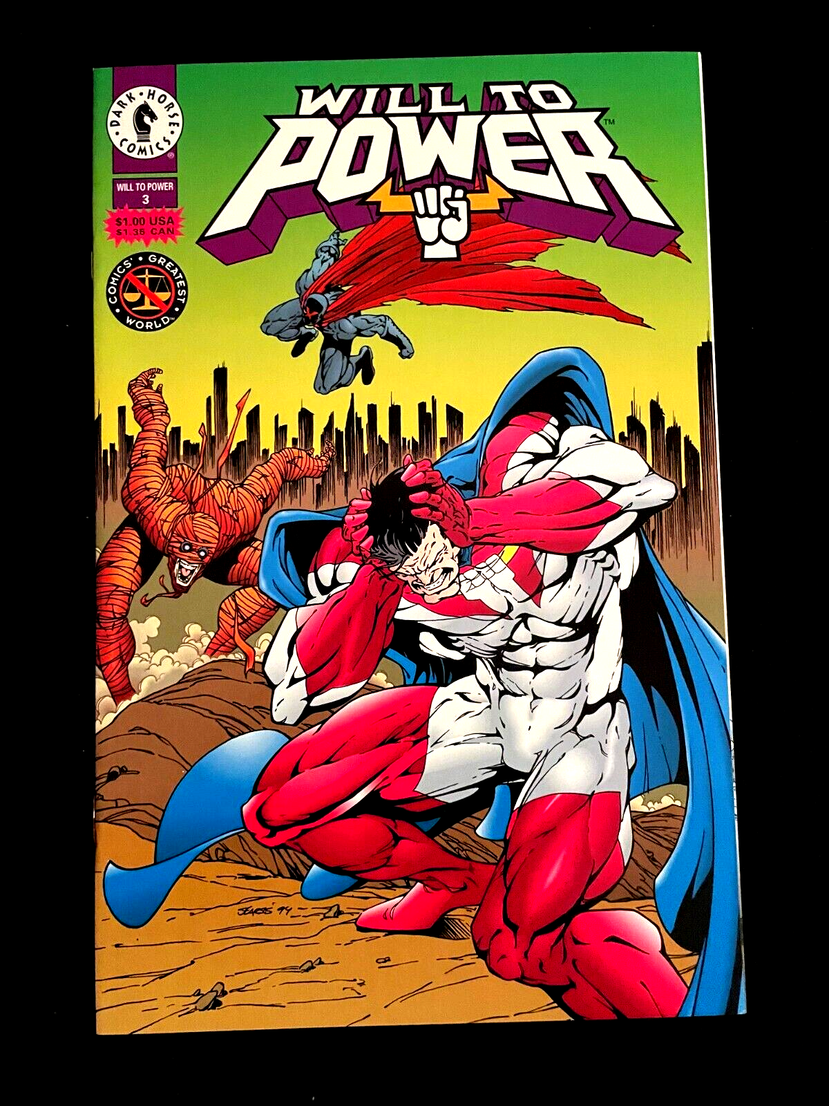 Will to Power #3 1994 - Darkhorse Comics - VERY HIGH GRADE