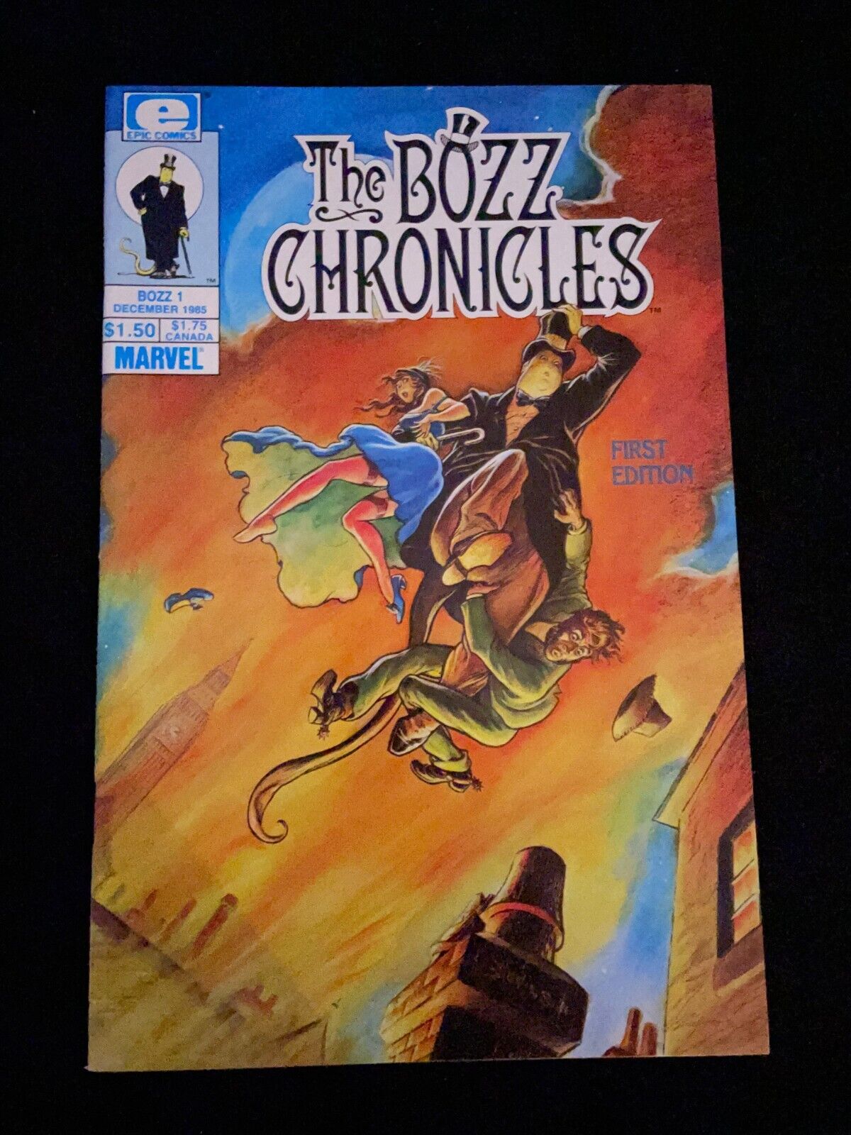 The Bozz Chronicles #1 1985 - Epic Comics