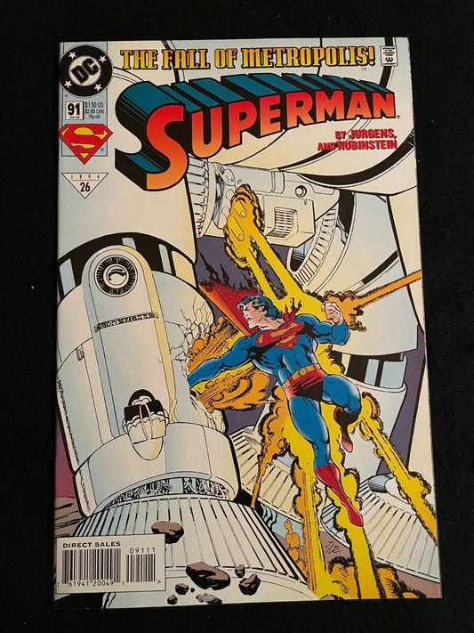 Superman #91 1994 - My Life - VERY HIGH GRADE