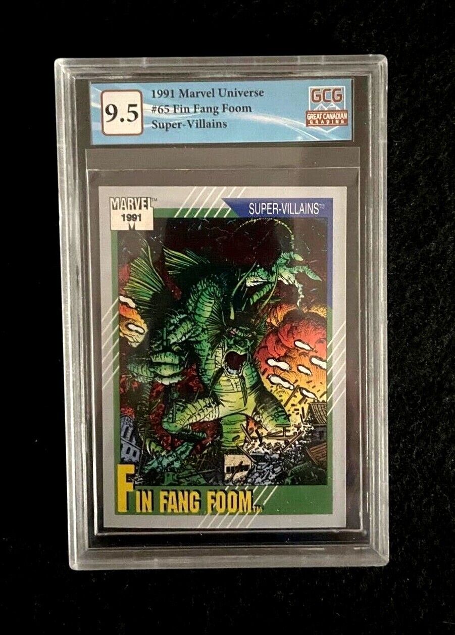 1991 Impel Marvel Universe #65 "Fing Fang Foom" GCG 9.5 *Not PSA*