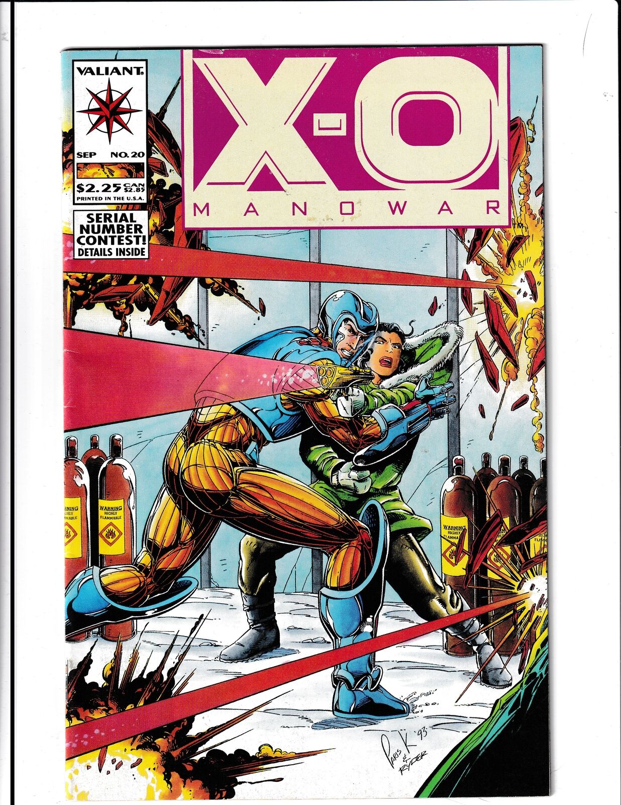 X-O Manowar #20 (1993) Valiant Comics