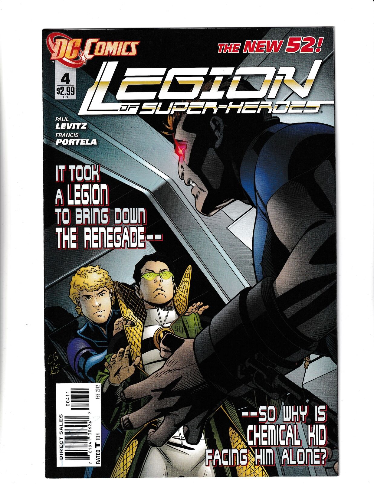 Legion of Super-Heroes #4 (2012) DC Comics