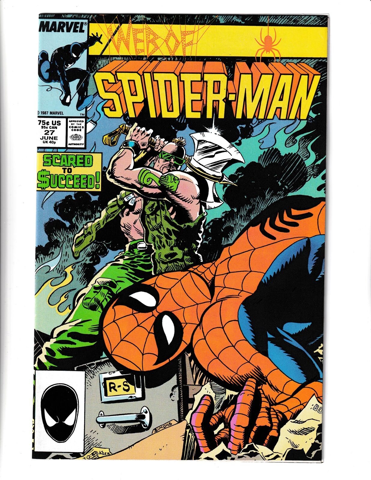 Web of Spider-Man #27 (1987) Marvel Comics