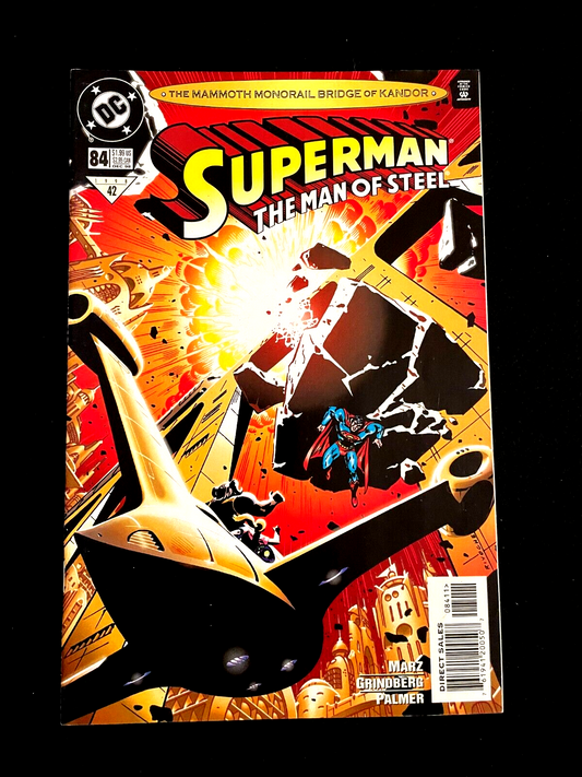 Superman: Man of Steel #84 1998 - VERY HIGH GRADE