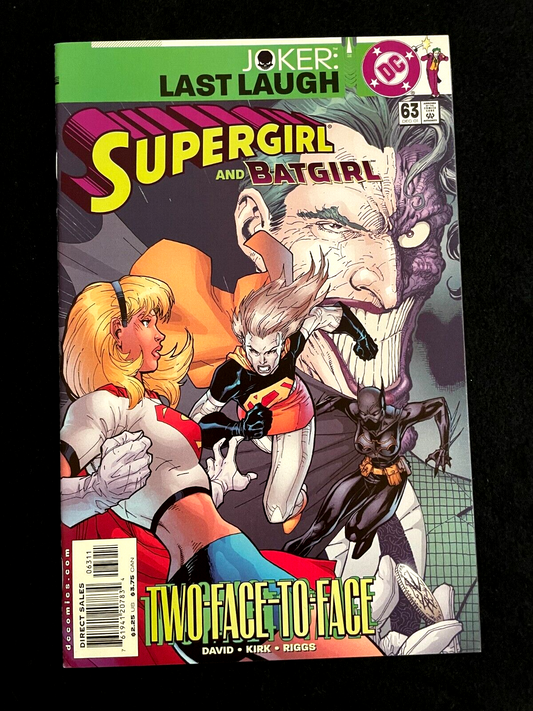 Supergirl #63  2001 - Joker: Last Laugh - Batgirl  - VERY HIGH GRADE