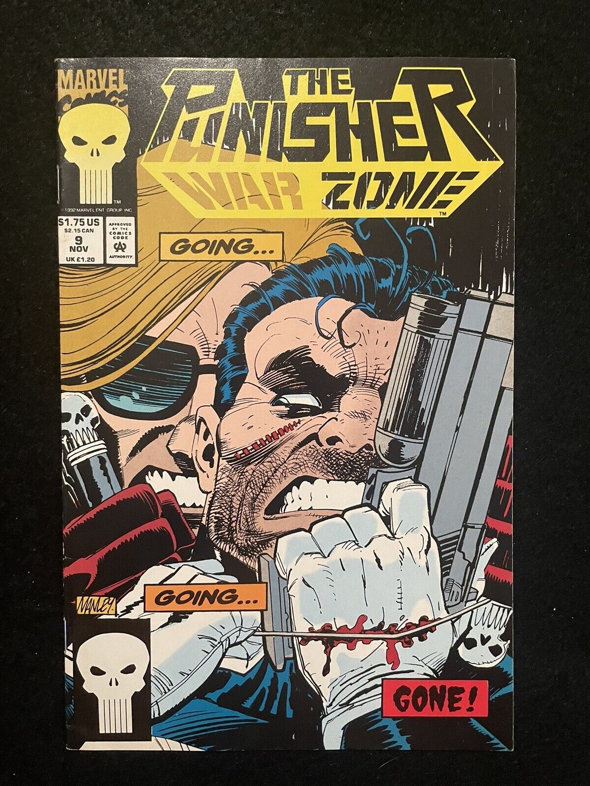 Punisher War Zone #9 (1992) Marvel Comics