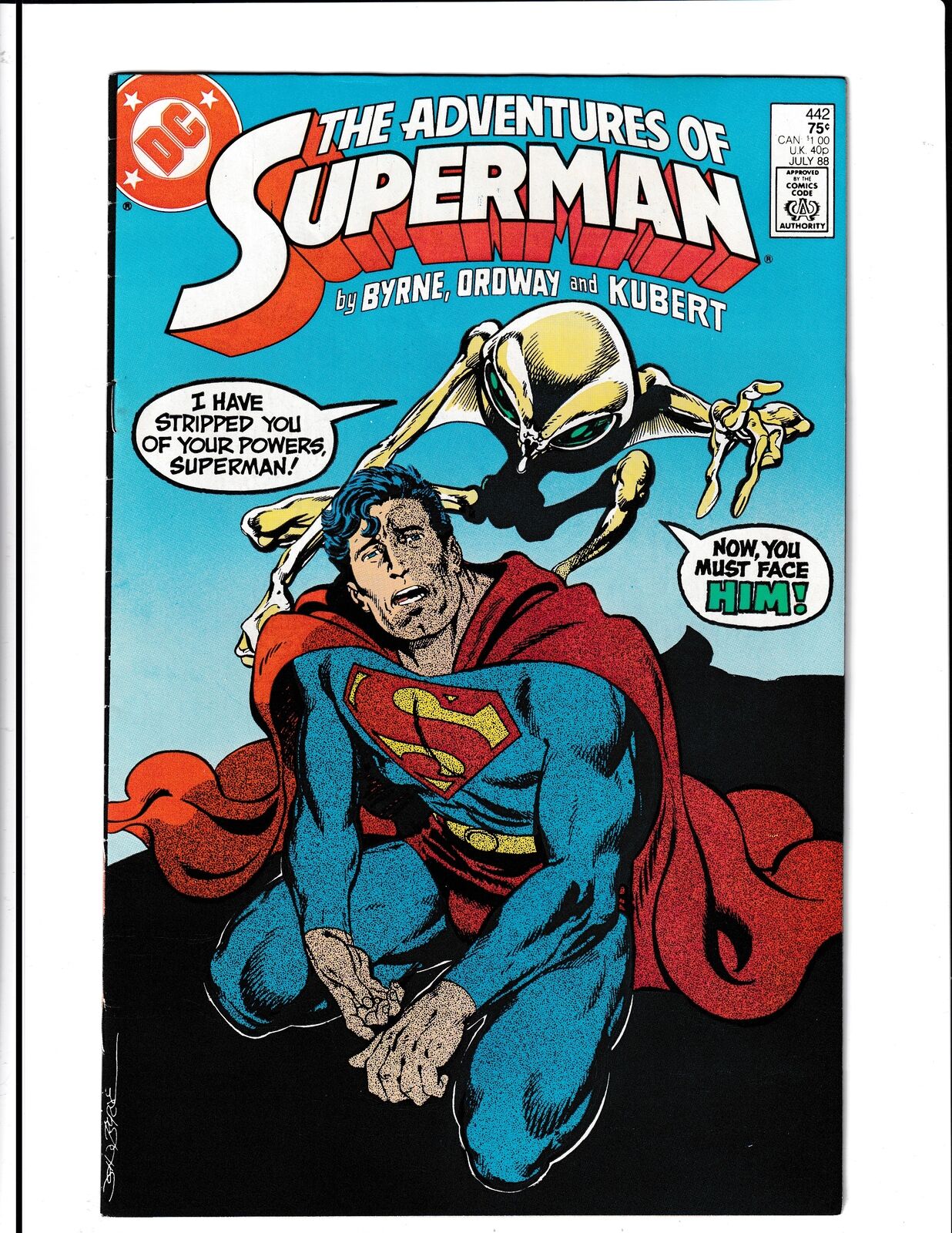 Adventures of Superman #442 (1988) DC Comics