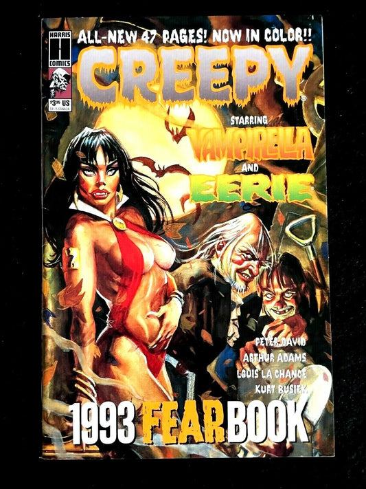 Creepy 1993 Fearbook  #1 starring Vampirella and Eerie - HIGH GRADE