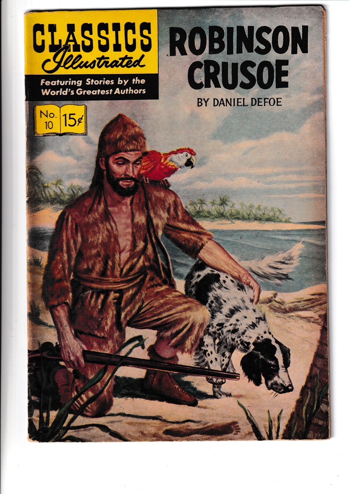 Classics Illustrated #10 #HRN 153 (1940) Gliberton Comics