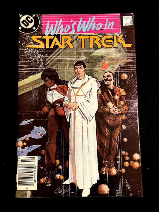 Who's Who in Star Trek #2 1987 - Canadian Newsstand - VERY HIGH GRADE