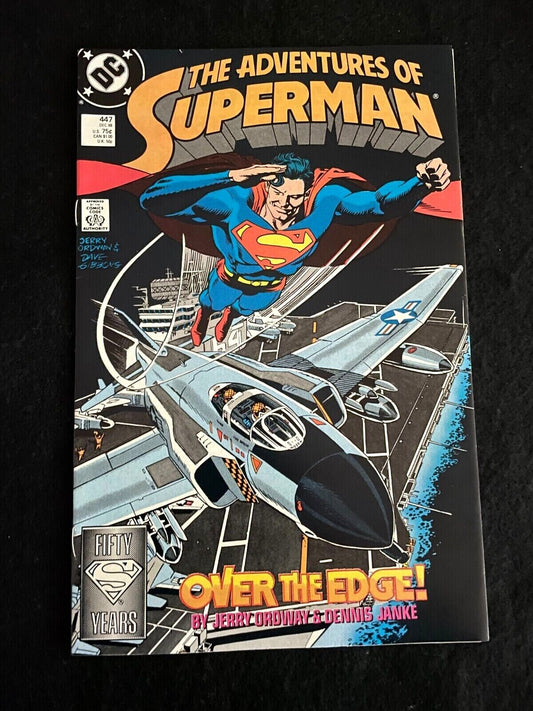 Adventure of Superman #447 1988 - VERY HIGH GRADE