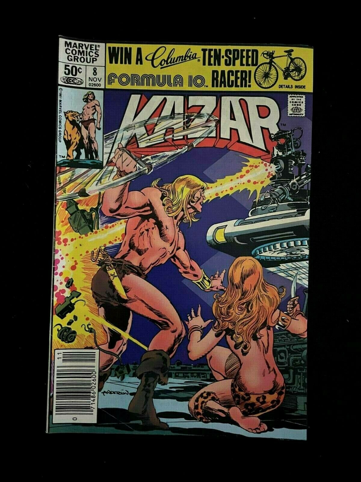 Ka-Zar the Savage #8 "In the Beginning"  Nov 1981