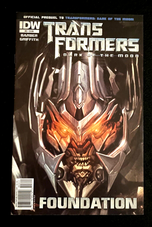 Transformers Official Prequel to Dark of the Moon: Foundation #3 2011