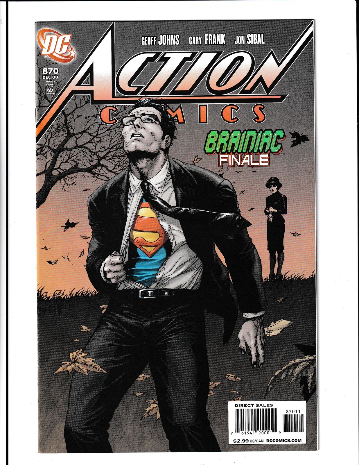 Action Comics #870 (2008) Brainiac Finale DC Comics