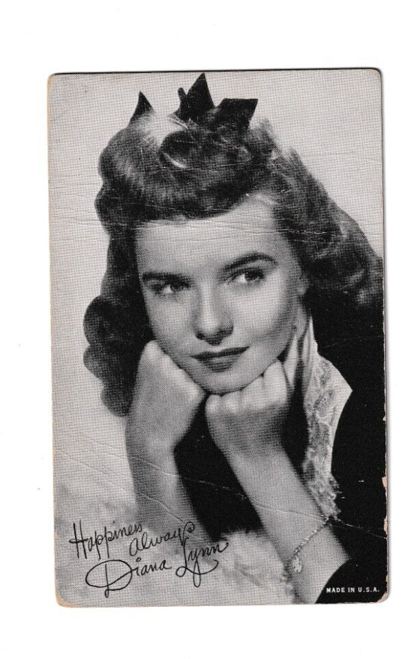 Arcade Cards 1940's - Celebrities - Diana Lynn