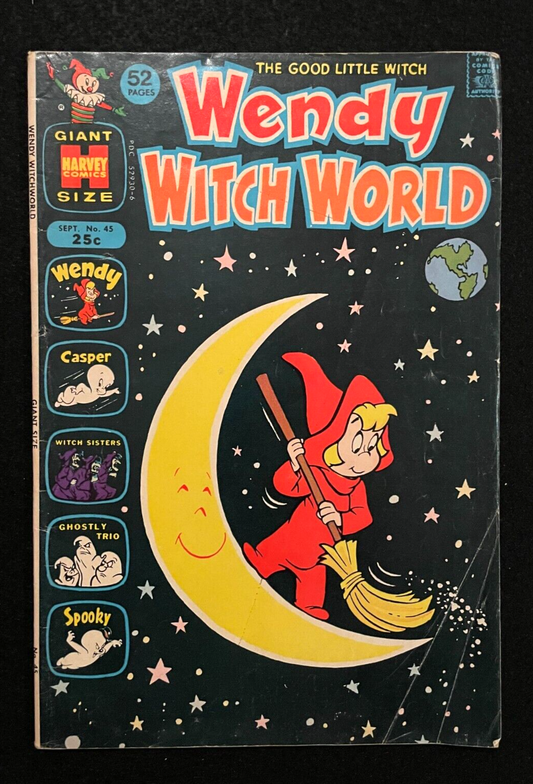 Wendy: Witch World #45 1972 - Harvey Comics - Combined Shipping